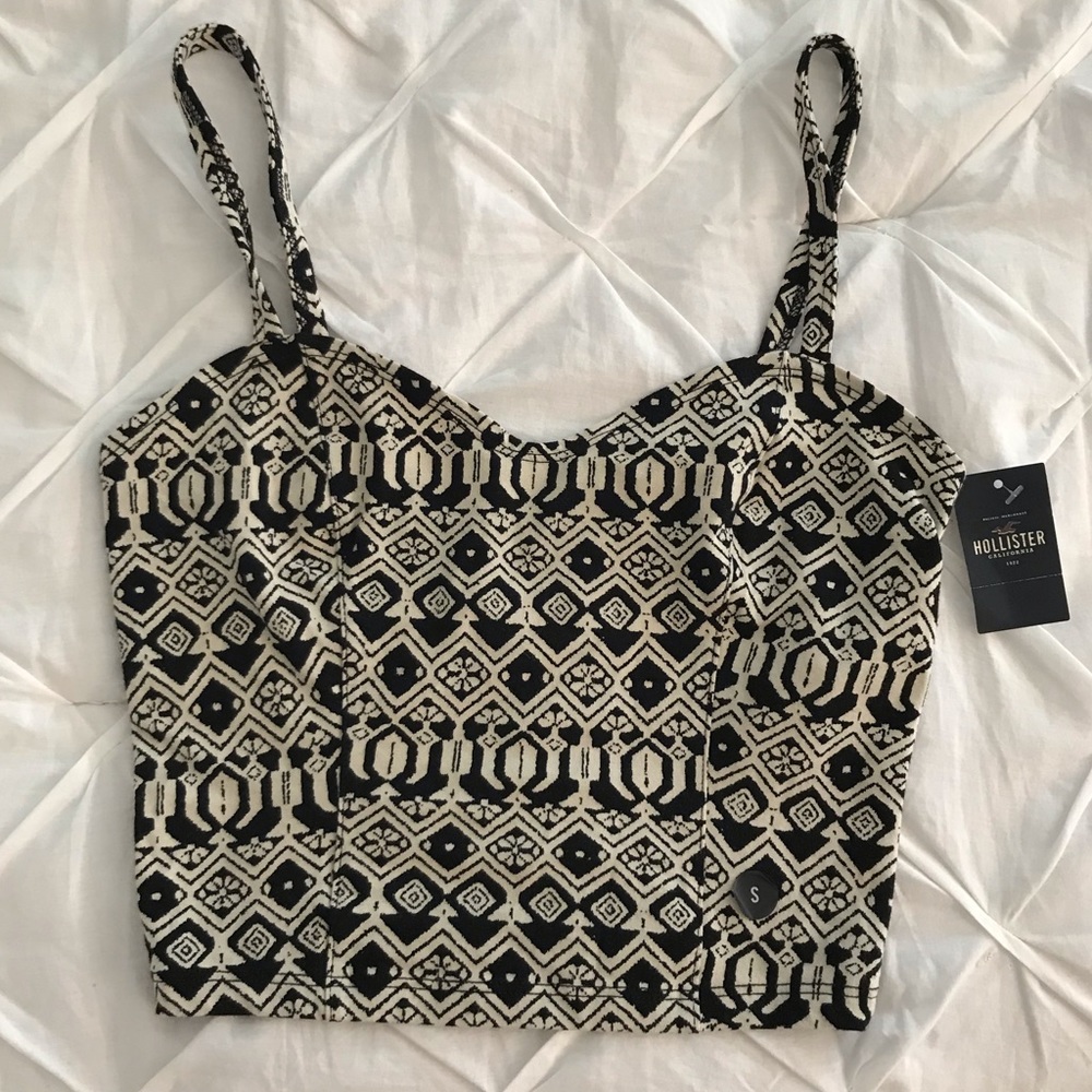 Hollister cropped tank top
